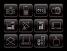 Communication and Business Icons - Vector Icon Set