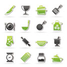 Cooking Equipment Icons  - vector icon set