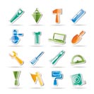 Building and Construction Tools icons - Vector Icon Set