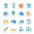 Real Estate icons - Vector Icon Set