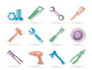 different kind of tools icons - vector icon set