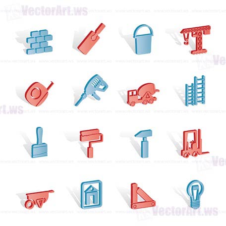 Building Icons Vector