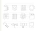 Security and Business icons - vector icon set