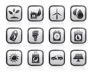 Green and Environment Icons - vector icon set