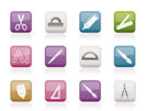 school and office tools icons- vector icon se