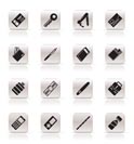 Simple Vector Object Icons - Vector Icon Set