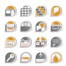 Real Estate icons - Vector Icon Set