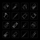 Simple Vector Object Icons - Vector Icon Set