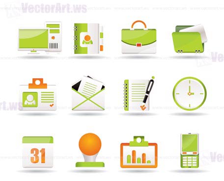 Web Applications,Business and Office icons, Universal icons - vector icon set