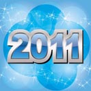New 2011 year background - vector illustration