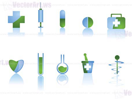 Medical Icons - vector icon set