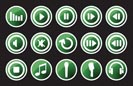 Music and sounds icons -  Vector Icon Set