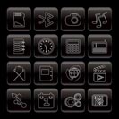 Phone  Performance, Internet and Office Icons - Vector Icon Set