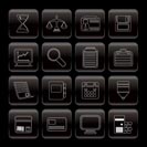 Line  Business and office  Icons  vector icon set