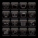 Phone  Performance, Internet and Office Icons - Vector Icon Set