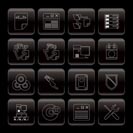 Server Side Computer icons - Vector Icon Set