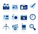 web site, computer and business icons - vector icon set