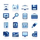 Simple Business and office  Icons  vector icon set