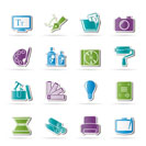 Graphic and website design icons - vector icon set