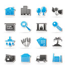 Real Estate and building icons - Vector Icon Set