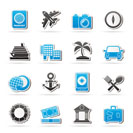 Tourism and Travel Icons - vector icon set