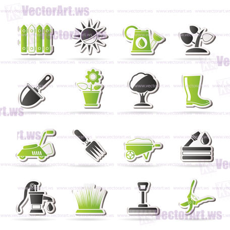 Wireless and communications icons - vector icon set