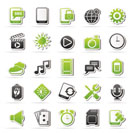 Mobile Phone Interface icons - vector icon set