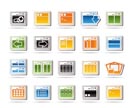 Application, Programming, Server and computer icons vector Icon Set 2