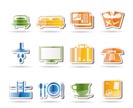 Hotel and motel icons  - Vector icon Set