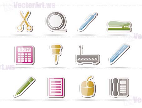 Business and Office icons - vector icon set