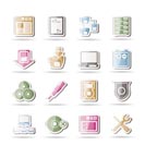 Server Side Computer icons - Vector Icon Set