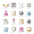 Business and Office icons - vector icon set