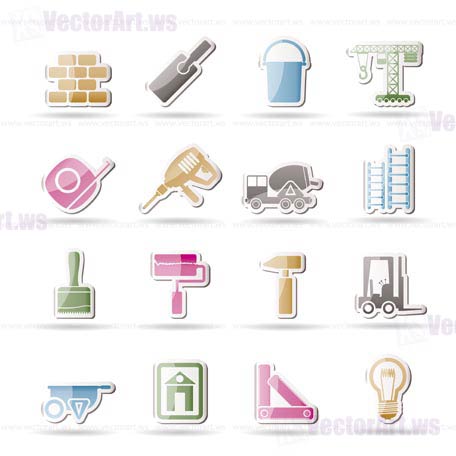 Construction and Building icons - vector Icon Set