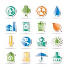 Ecology and nature icons -vector icon set