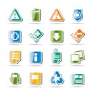 Web site and computer Icons - vector icon set