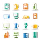 home equipment icons - vector icon set