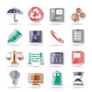 Business and Office internet Icons - Vector icon Set