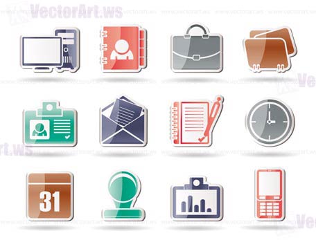 Web Applications,Business and Office icons, Universal icons - vector icon set