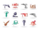 Building and Construction Tools icons - Vector Icon Set