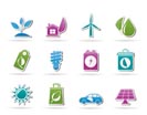 Green and Environment Icons - vector icon set