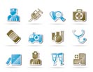 Medicine and healthcare icons - vector icon set