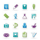 Healthcare and Medicine icons - vector icon set