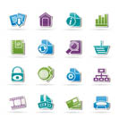 Web Site and Internet icons - vector icon set