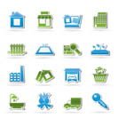 Real Estate and building icons - Vector Icon Set