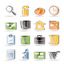 Business and Office Internet Icons - Vector Icon Set 3