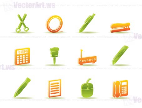 Business and Office icons - vector icon set