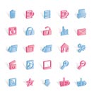 25 Detailed Internet Icons - Vector Icon Set