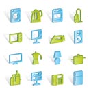 home equipment icons - vector icon set