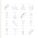 Building and Construction Tools icons - Vector Icon Set