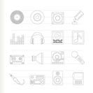 Music and sound icons -  Vector Icon Set